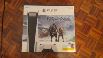 Caixa ps5 god of war ragnarok