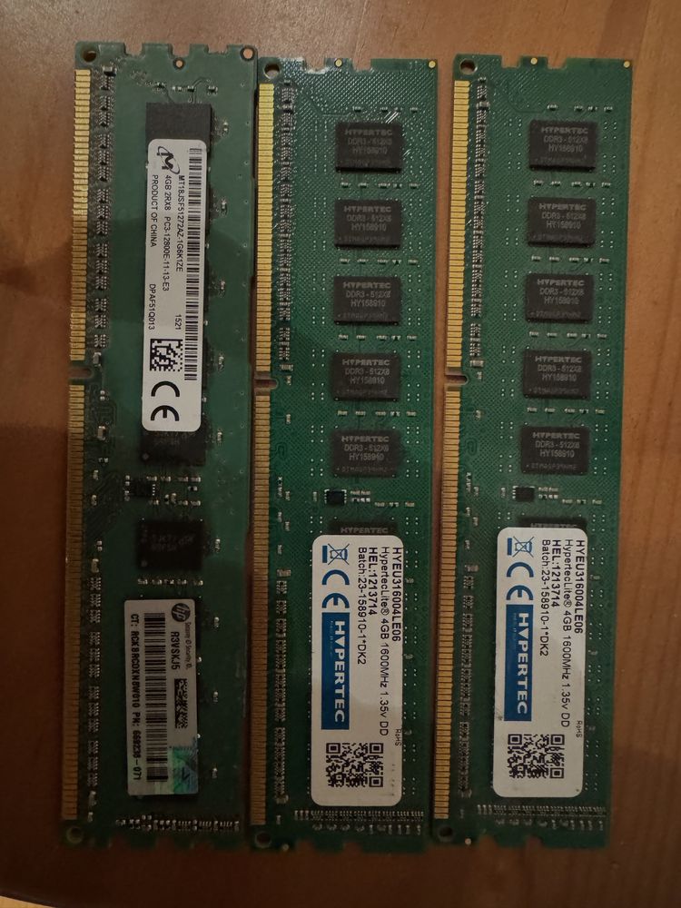 Ram DDR3  4gb para servidor HP