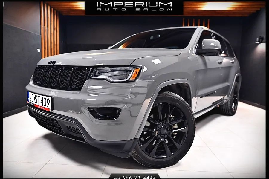 Jeep Grand Cherokee 3.6i 286km 4x4 Overland BLACK PAKIET Bezwypadkowy 1wł Super Stan