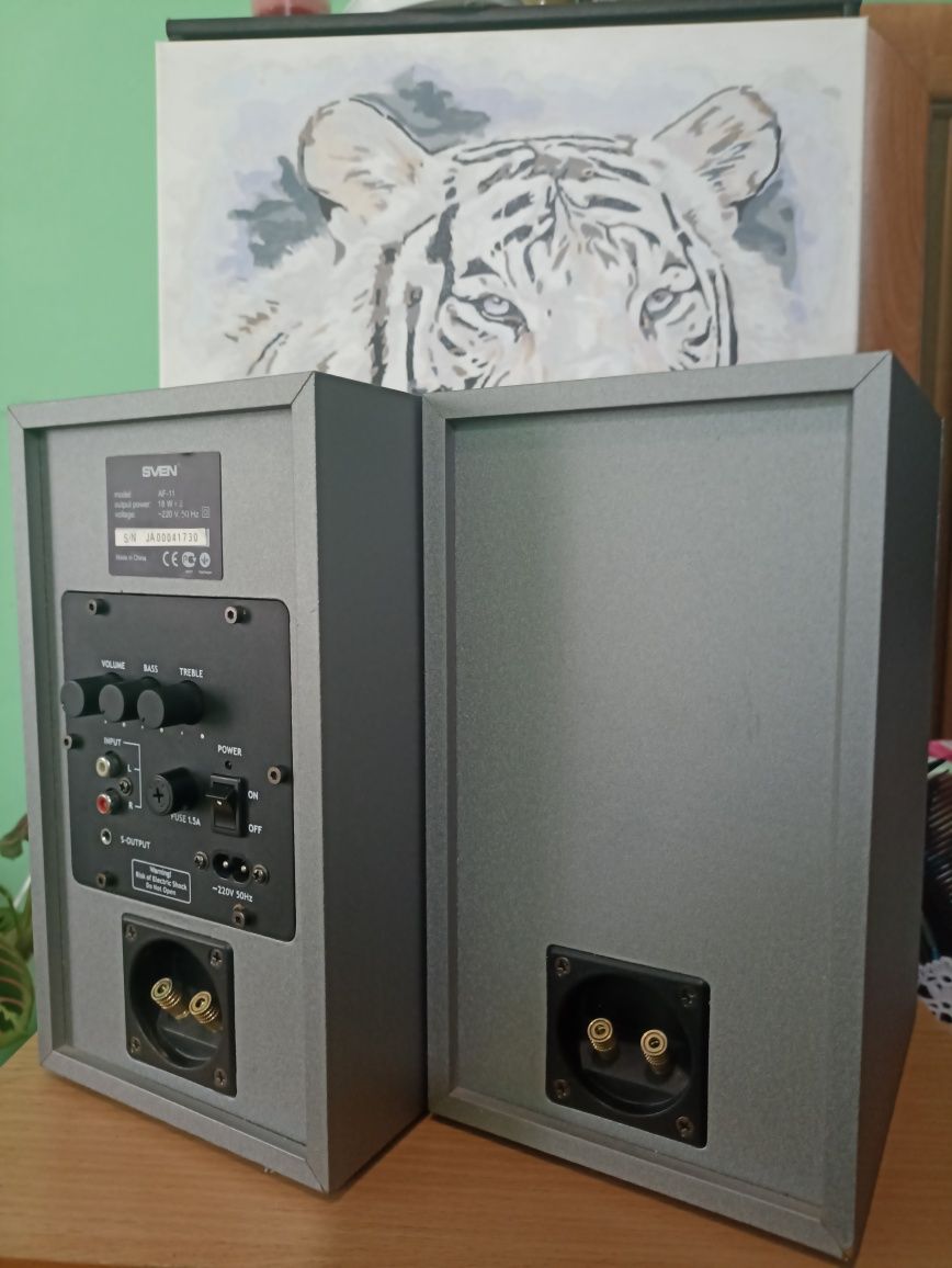 Комплект 2.0SVEN BF-11R,  GEMBIRD BF-21
