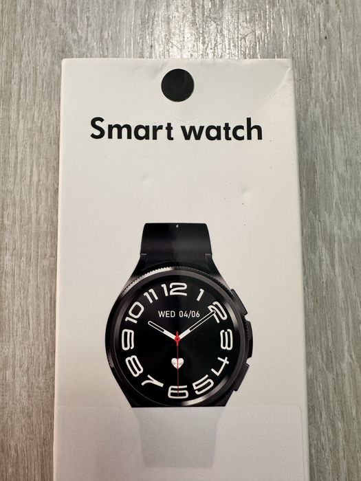 Smartwatch męski metalowy pasek