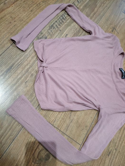 Różowy crop top . FB Sister. Rozmiar XS