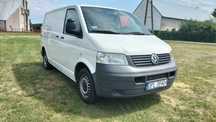 Volkswagen Transporter T5 blaszak 3 osobowy 1..9 TDI 2005 hak