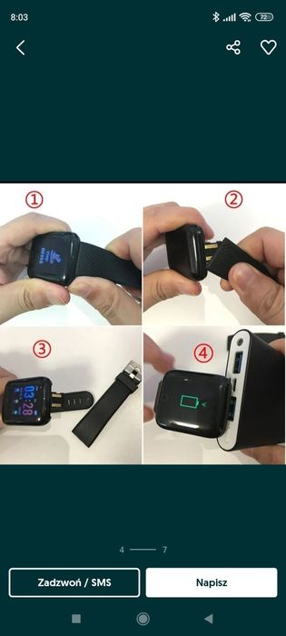 Sprzedam bransoletkę smart