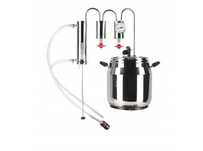 Destylator chłodnica 2x odstojnik szybkowar 12l