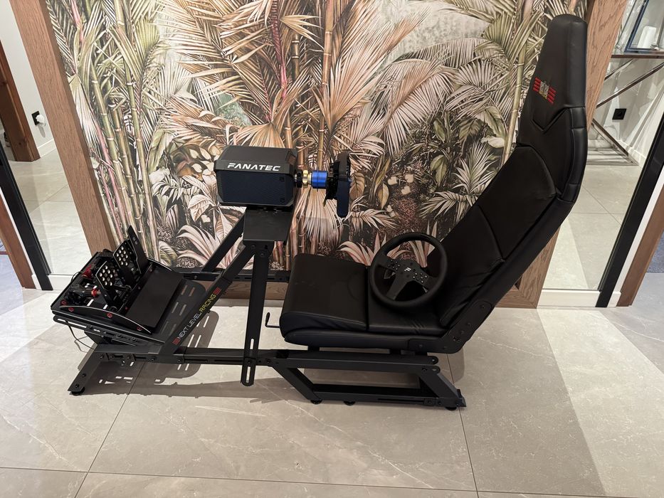 Fanatec podium wheel f1 DD2+Pedały fantec clubsport V3+fotel nextlevel