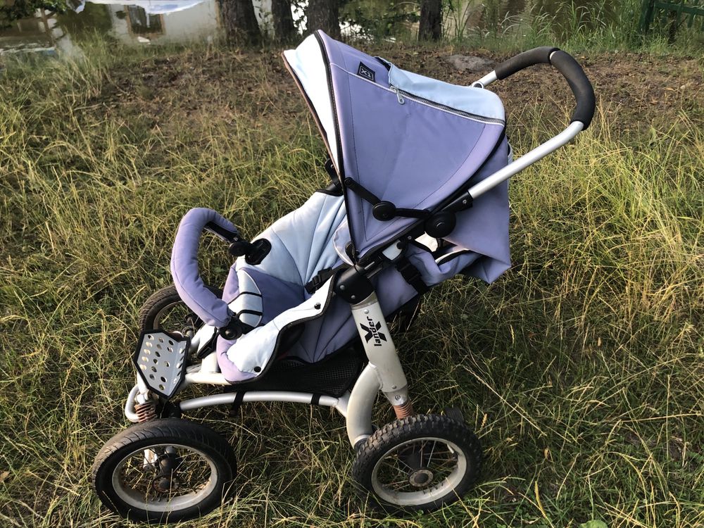 Wózek spacerowy i głęboki, gondola  X-lander model X1 idealny w teren