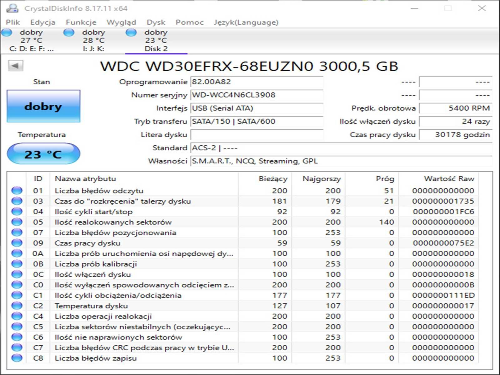 HDD 3TB WD Red 3.5"