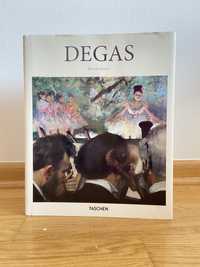 Degas książka o sztuce autorstwa Bernd Growe jak Nowa