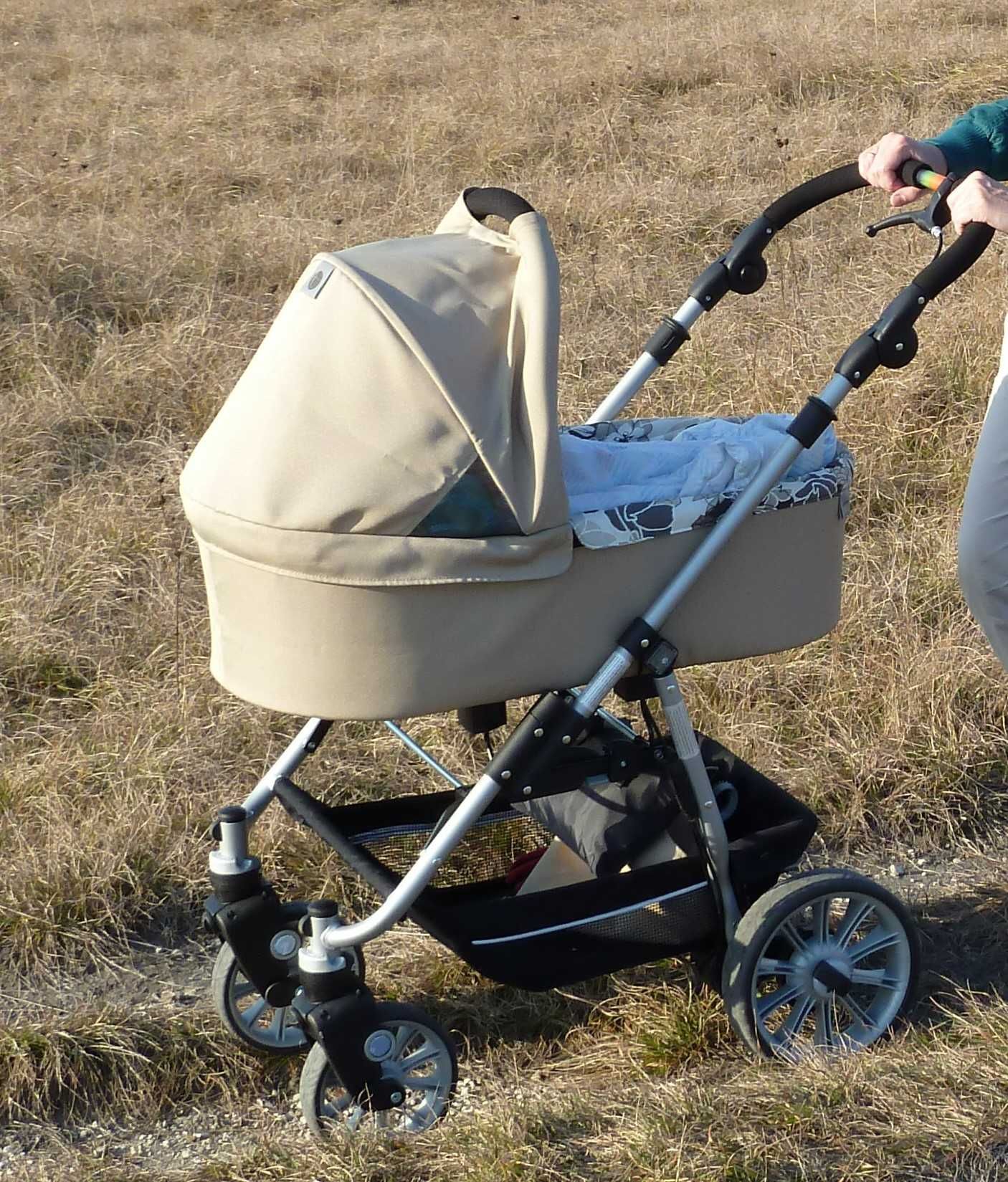 wózek Teutonia Fun System gondola + spacerówka