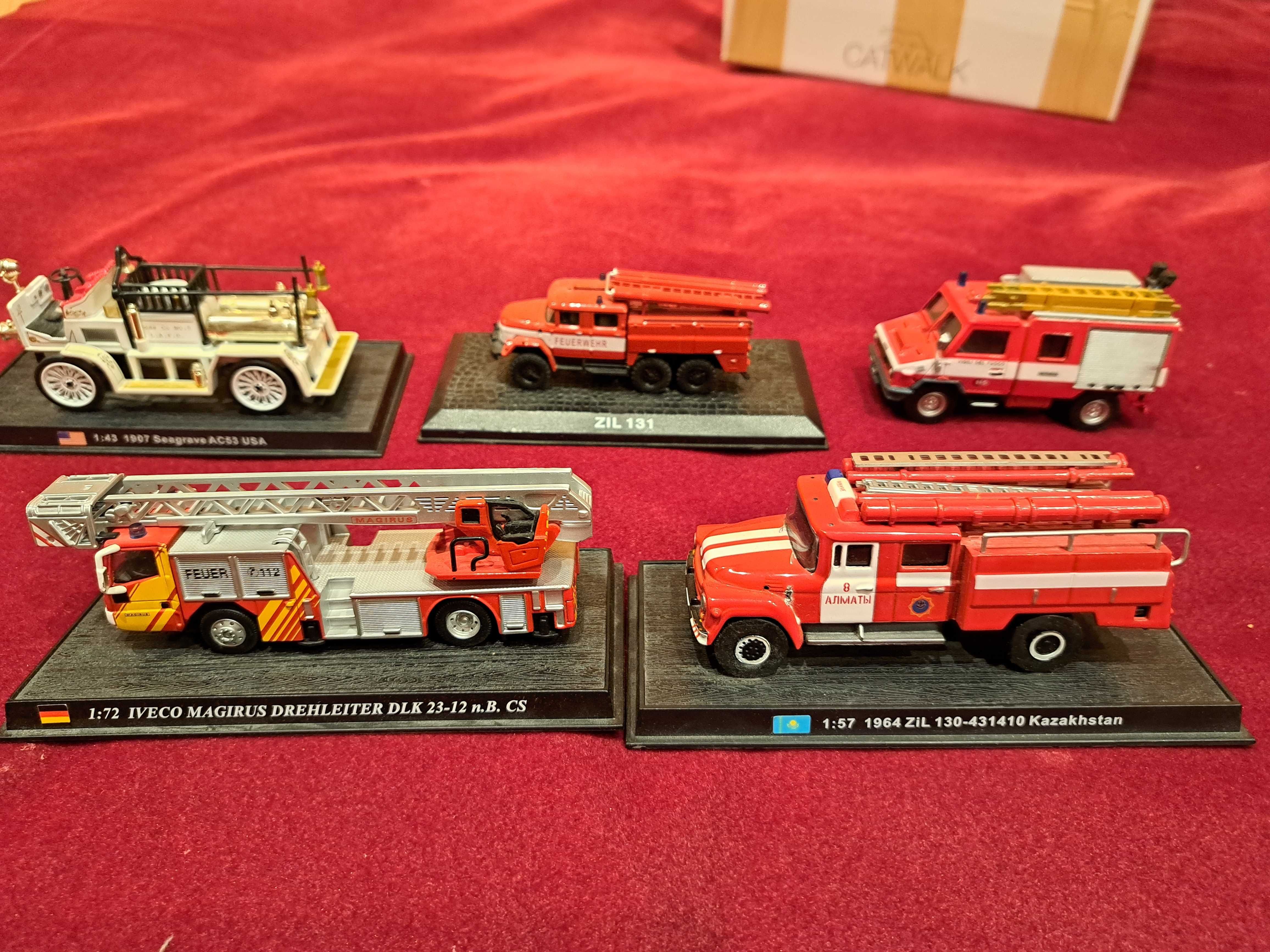 Modele samochodów pożarniczych