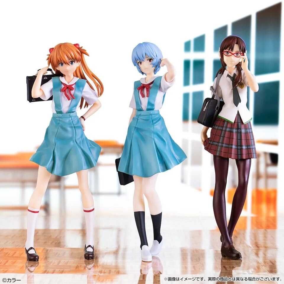 Набір фігурок Rei, Asuka, Mari - Evangelion - ЗАМОВЛЕННЯ