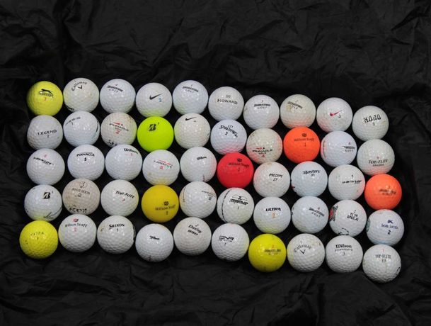 50szt MIX Piłki golfowe do golfa Callaway SRIXON NIKE Bridgestone