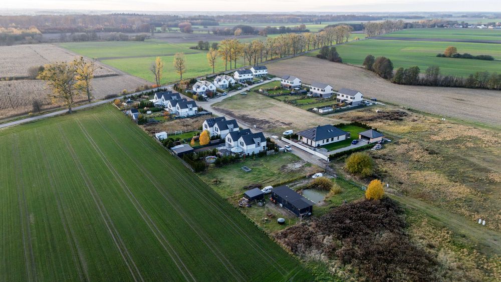 działka budowlana 987m2 z pozwoleniem na budowę