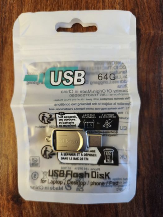 Pendrive 64Gb USB C USB 3.0