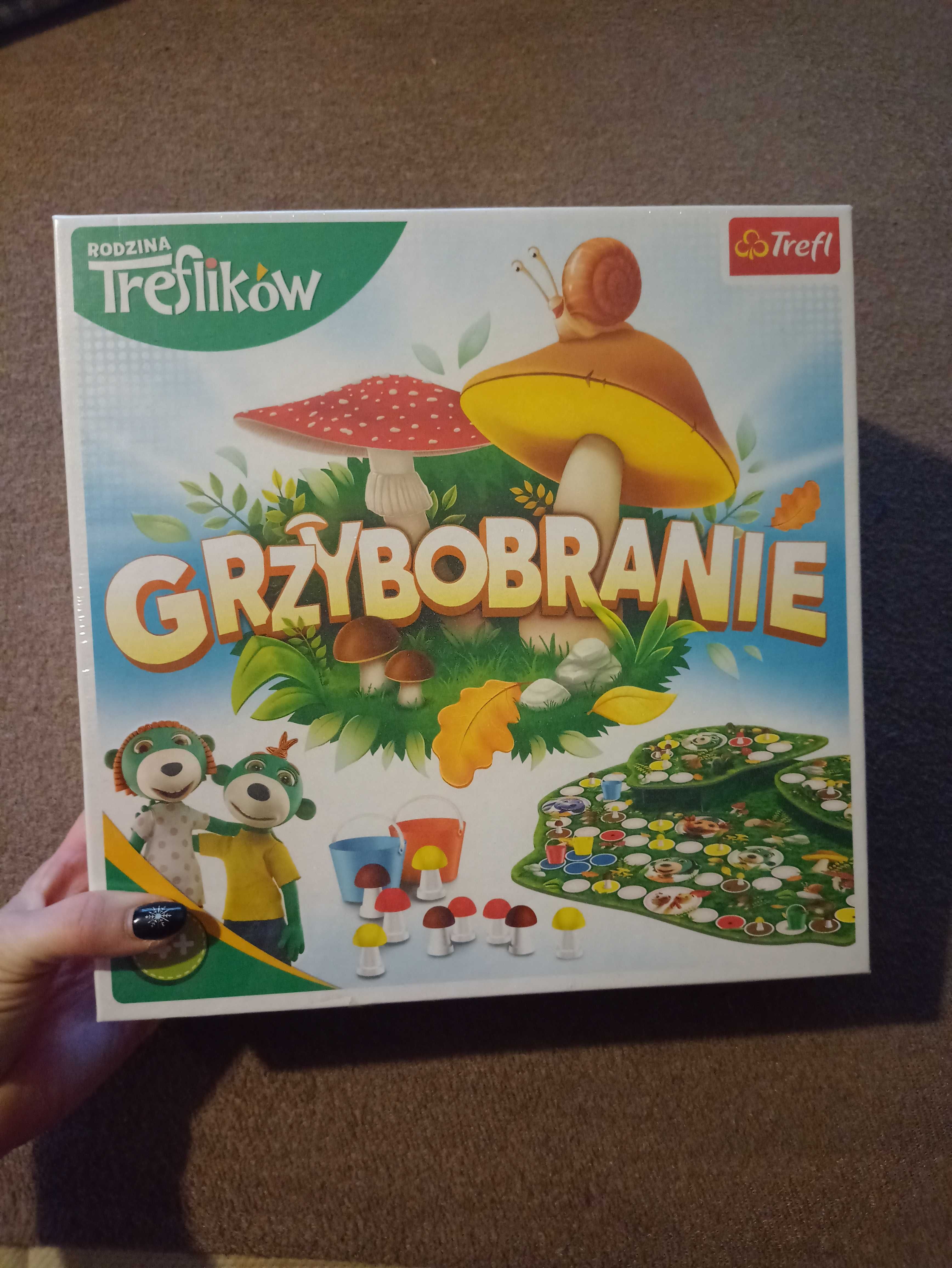 Gra grzybobranie trefliki NOWA