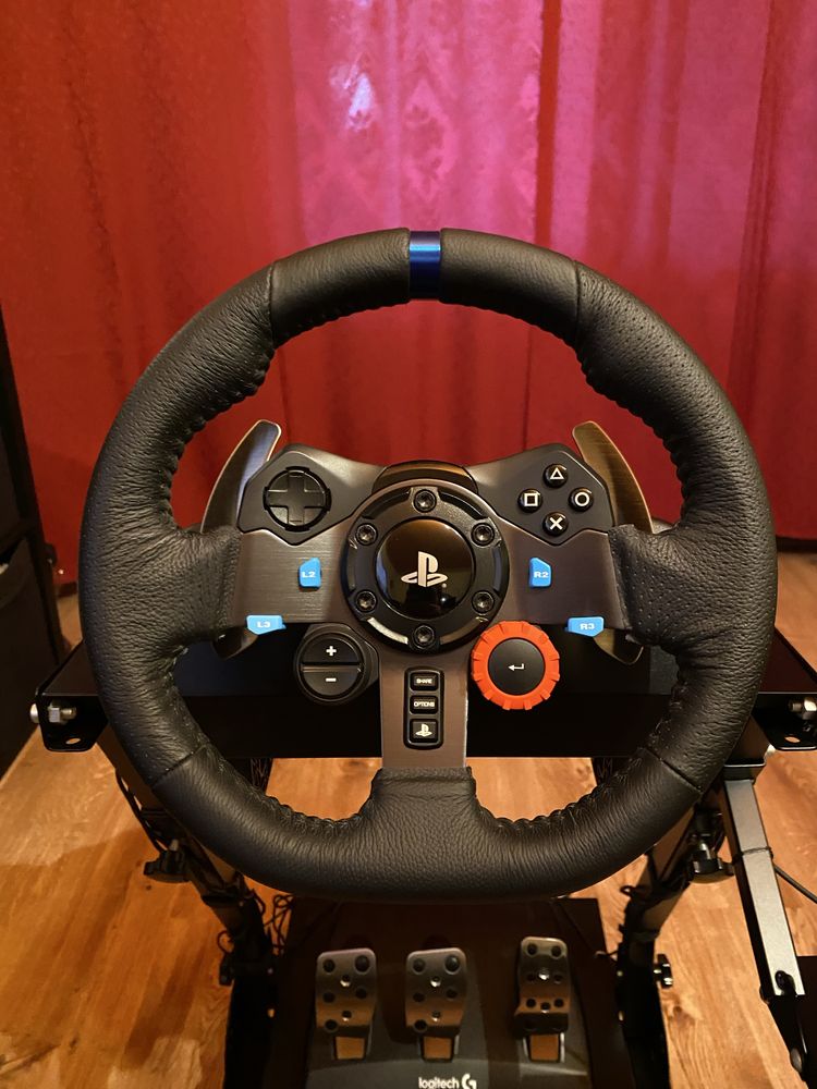 Kierownica Logitech G29+Shifter+Stojak+Gra Gran Turismo 7