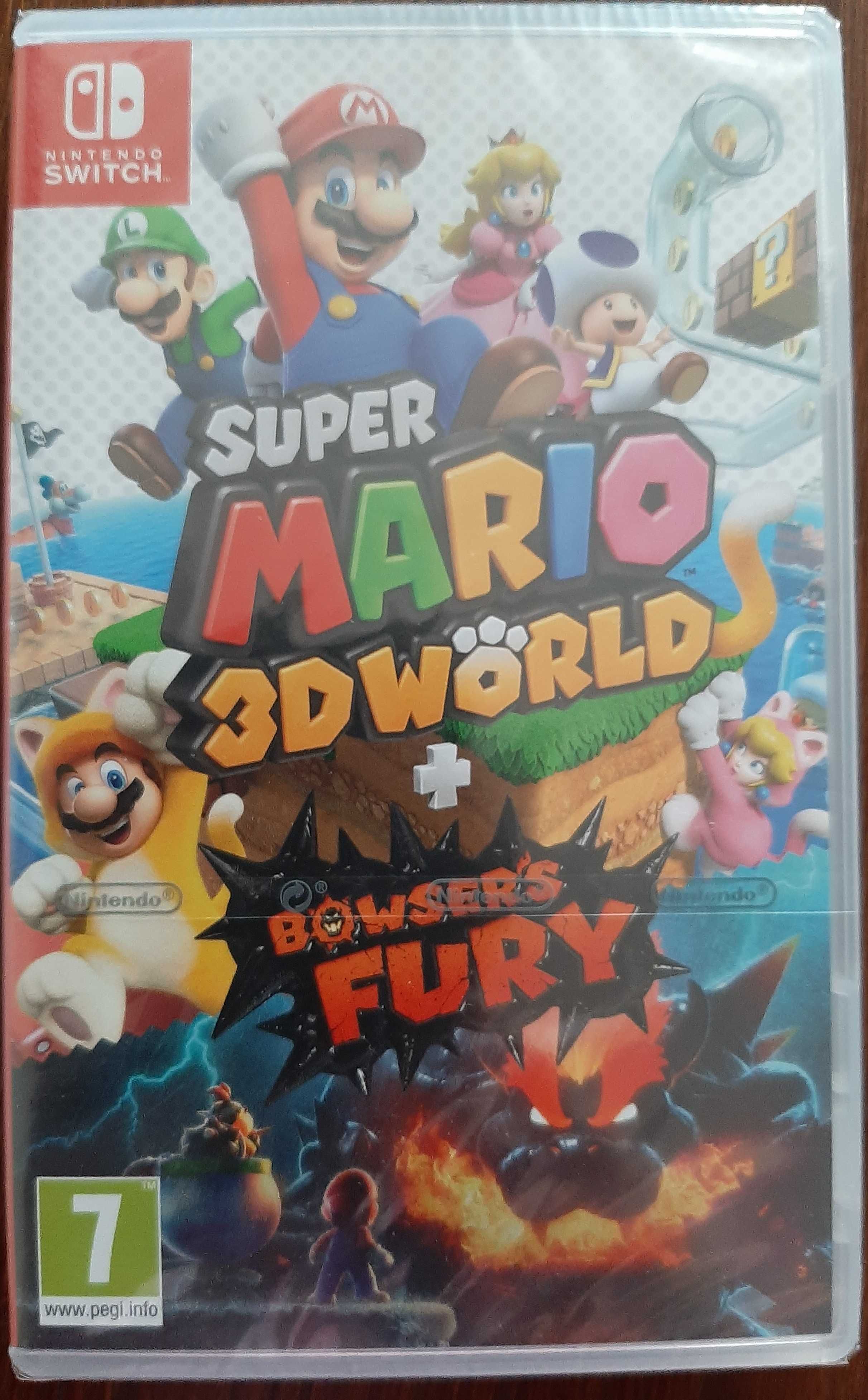 Nintendo Switch Super Mario 3D Worlds + Bowsers Fury