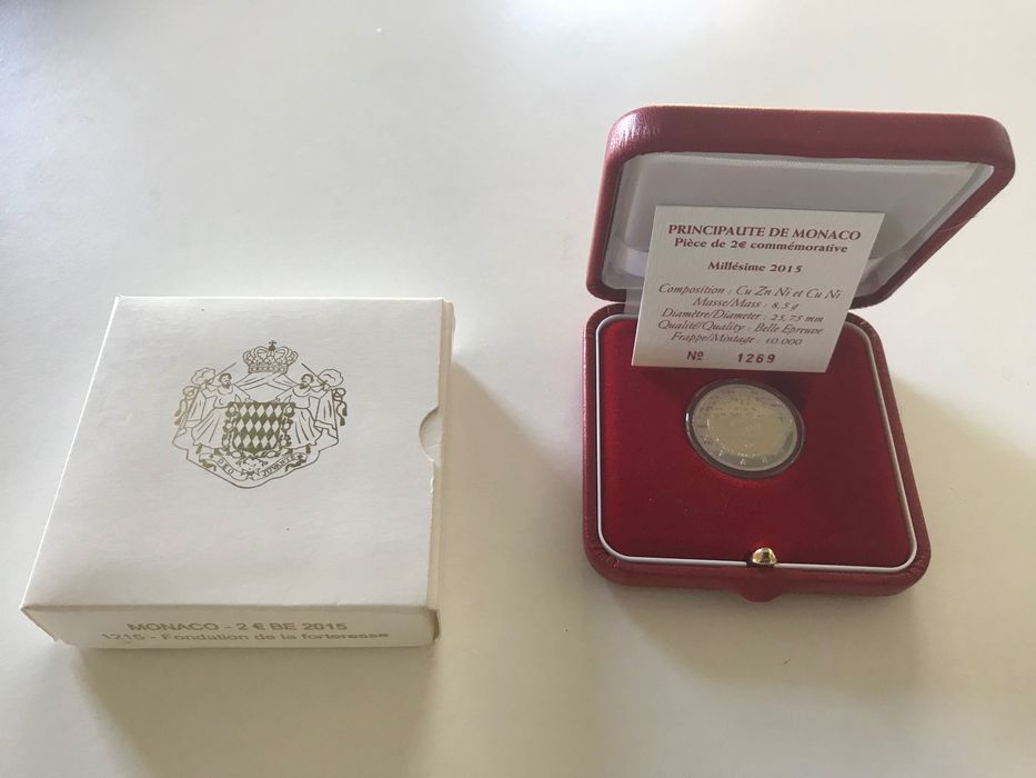 Moeda 2 € Mônaco 2015
