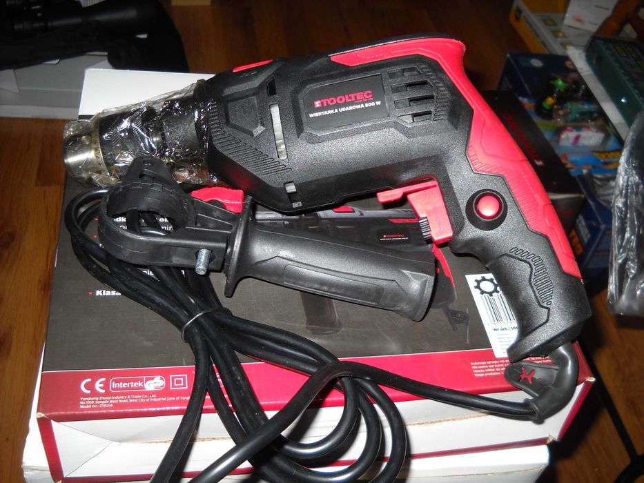 nowa wiertarka udarowa 500 watt