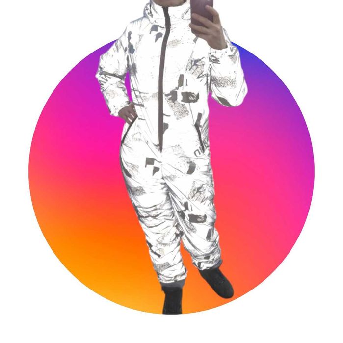 Комбинезон зимний рефлективный светоотражающий