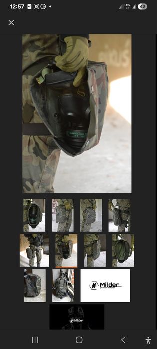 Torba udowa na maskę miwo