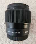 Sigma 56mm F1.4 dla Fuji Fujifilm X (gwarancja do 2027)
