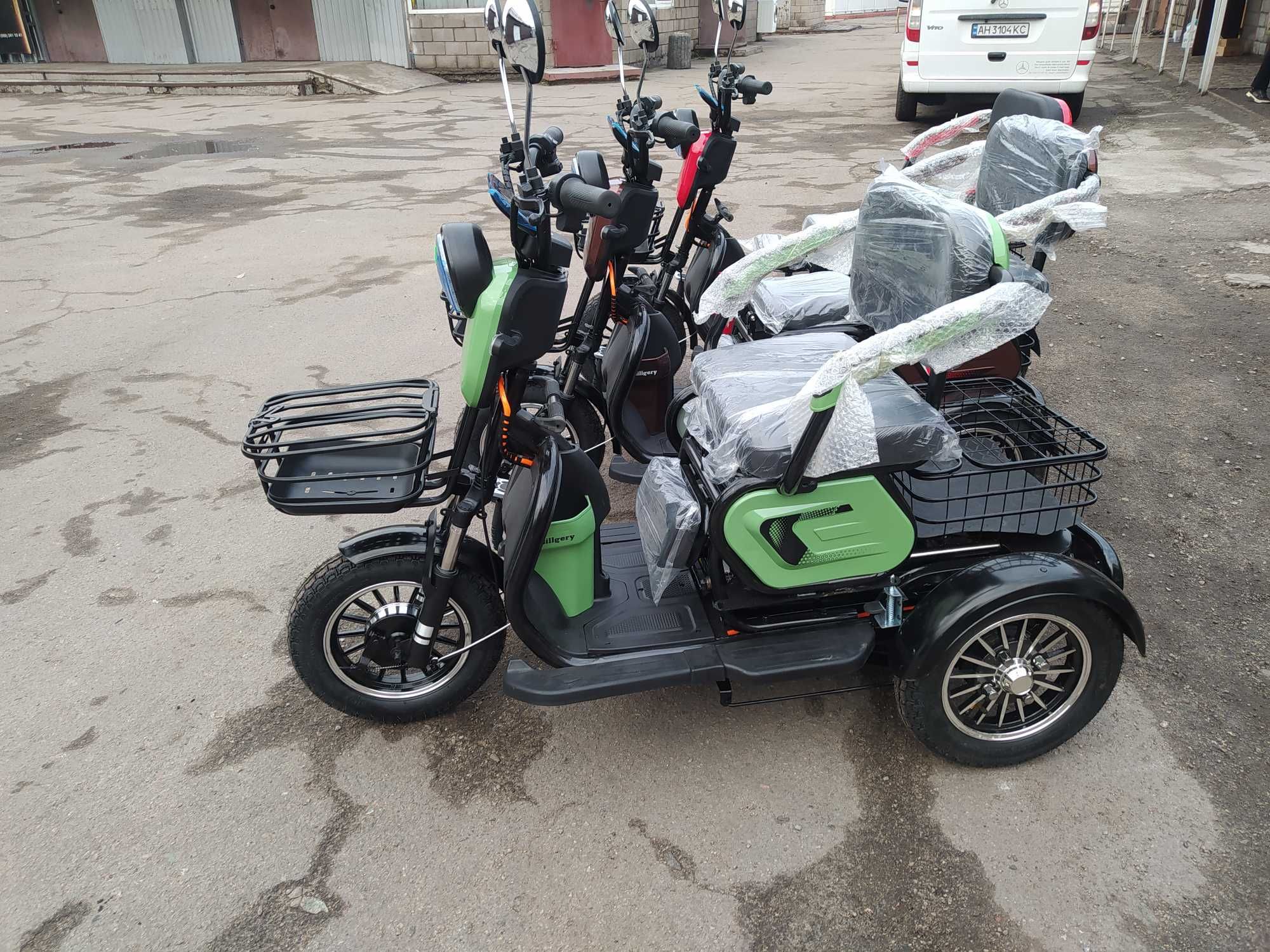 Электротрайк  Corso Billgery 800W/72V/20AH
