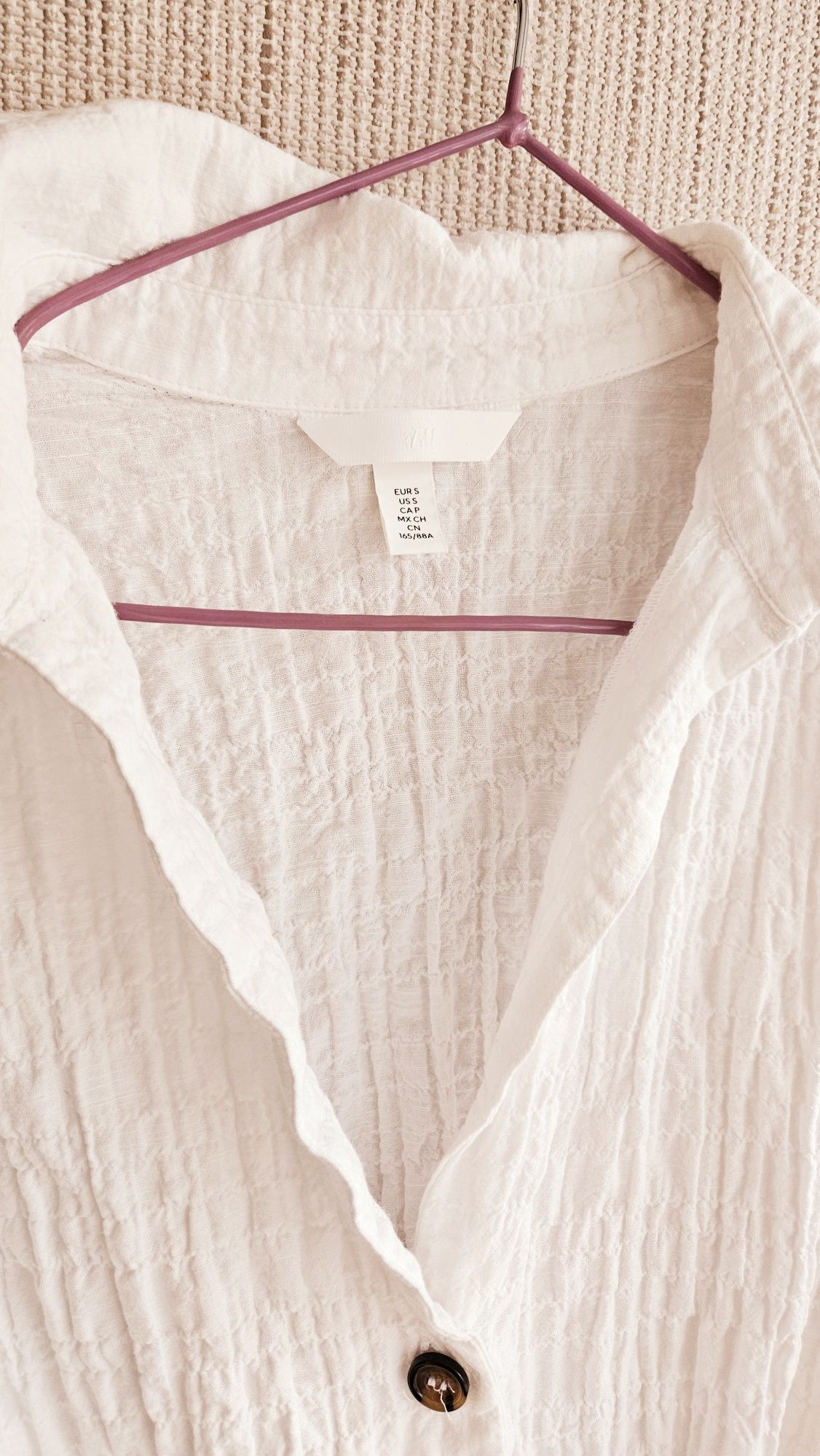 Hm zara biala sukienka midi 36/38