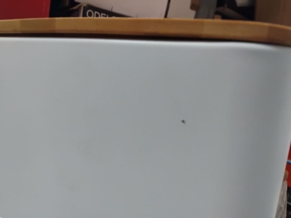 Nowy chlebak z deska chlebiwnik biały wyprzedaż