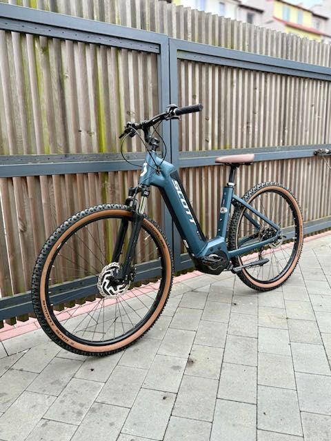 SCOTT SUB CROSS eRIDE 30 UNISEX (rozmiar S) – 507 km – kolor navy