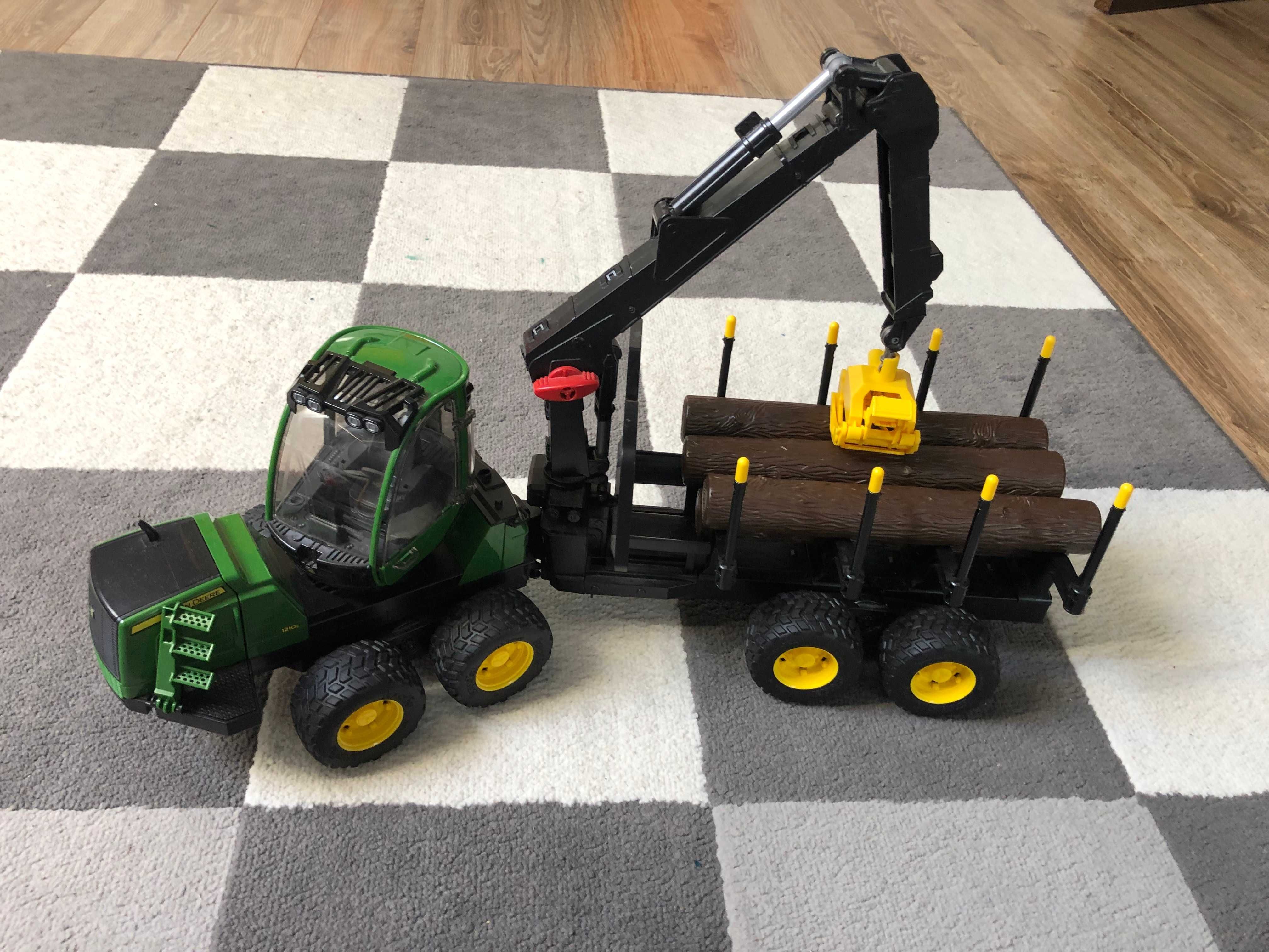 Bruder 02133 Ładowacz John Deere z chwytakiem