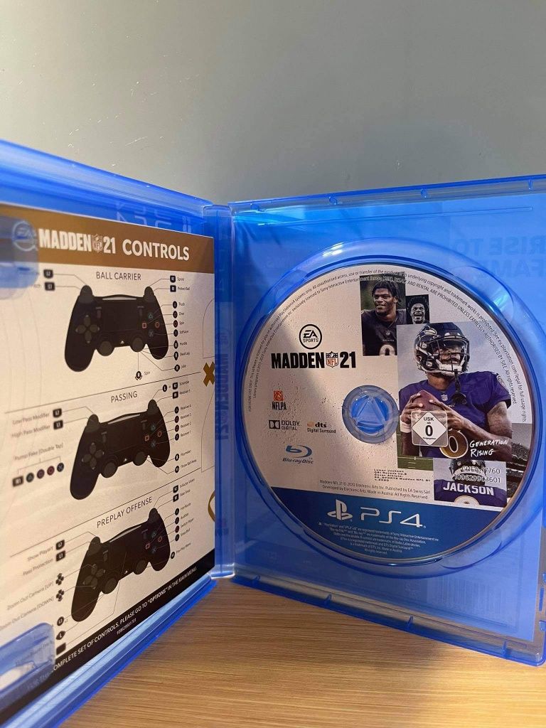 Gra NFL MADDNEN 21 na PS4, PS5. Nowa!