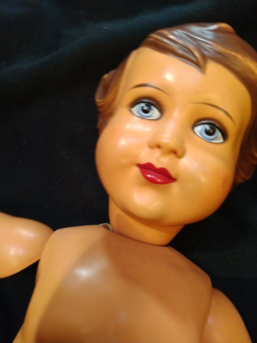 Stara lalka z celuloidu lalka