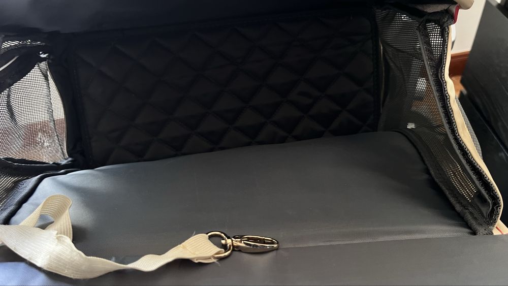 Bolsa transportadora de luxo para cães ou gatos