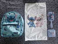 Śniadaniówka kosmetyczka plecak ręcznik kłodka portfel stitch