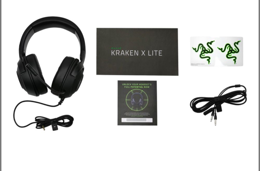 Навушники Razer Kraken X Lite Multiplatform Black (RZ04-02950100-R381)