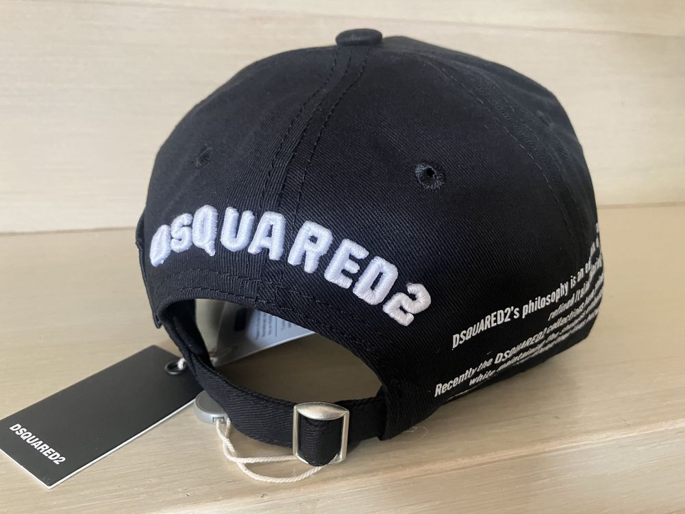 Dsquared2 oryginalna czapka z daszkiem ICON