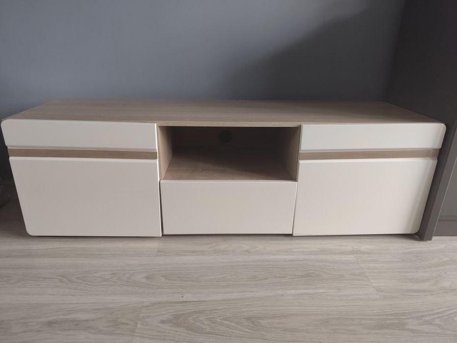 Szafka RTV biały połysk