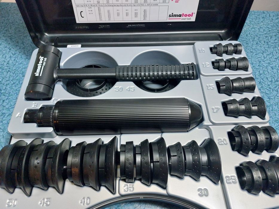 Wurth zestaw kluczy nasadowych 1/2 i 1/4 cala 59 szt kasetka metalowa