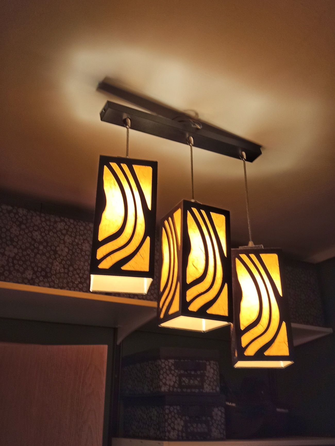 Lampa wisząca w stylu Boho