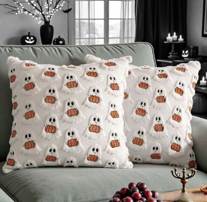 Poszewka na poduszkę Halloween z motywem ducha