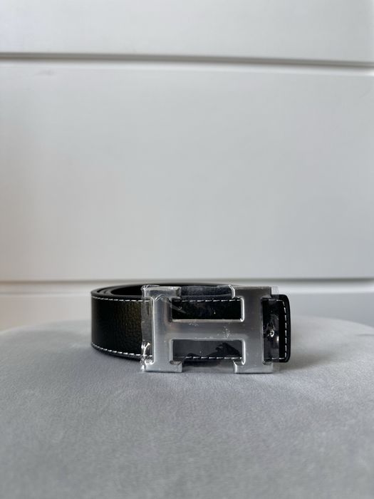 Pasek Hermes czarny