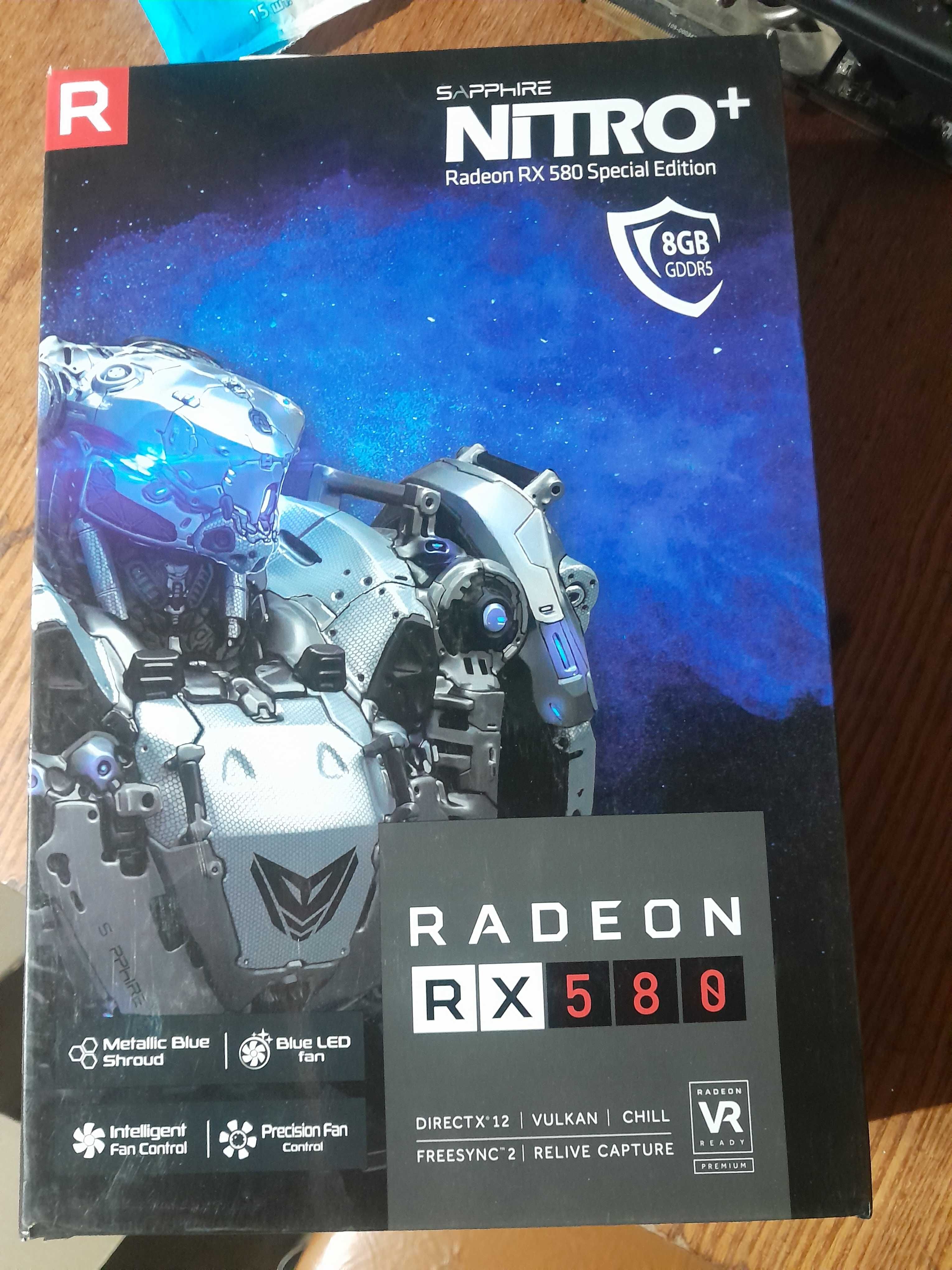 Видеокарта sapphire nitro RX570-580