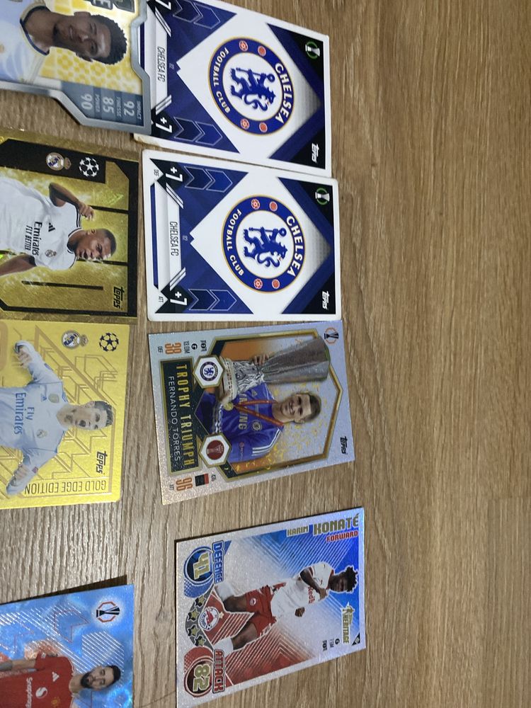 Cartas de futebol verdadeiras