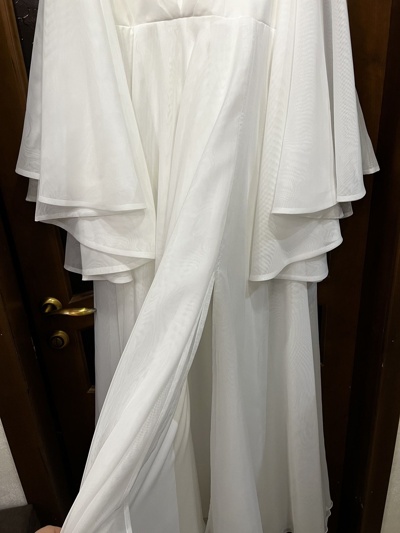 Святкова сукня для фотосесії весілля для вагітноії