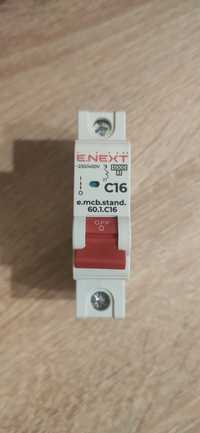 Автоматический выключатель E.NEXT C16. Упаковка 12шт