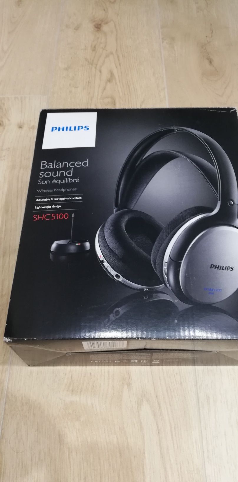 Słuchawki bezprzewodowe Philips SHC 5100 Nowe w pudełku