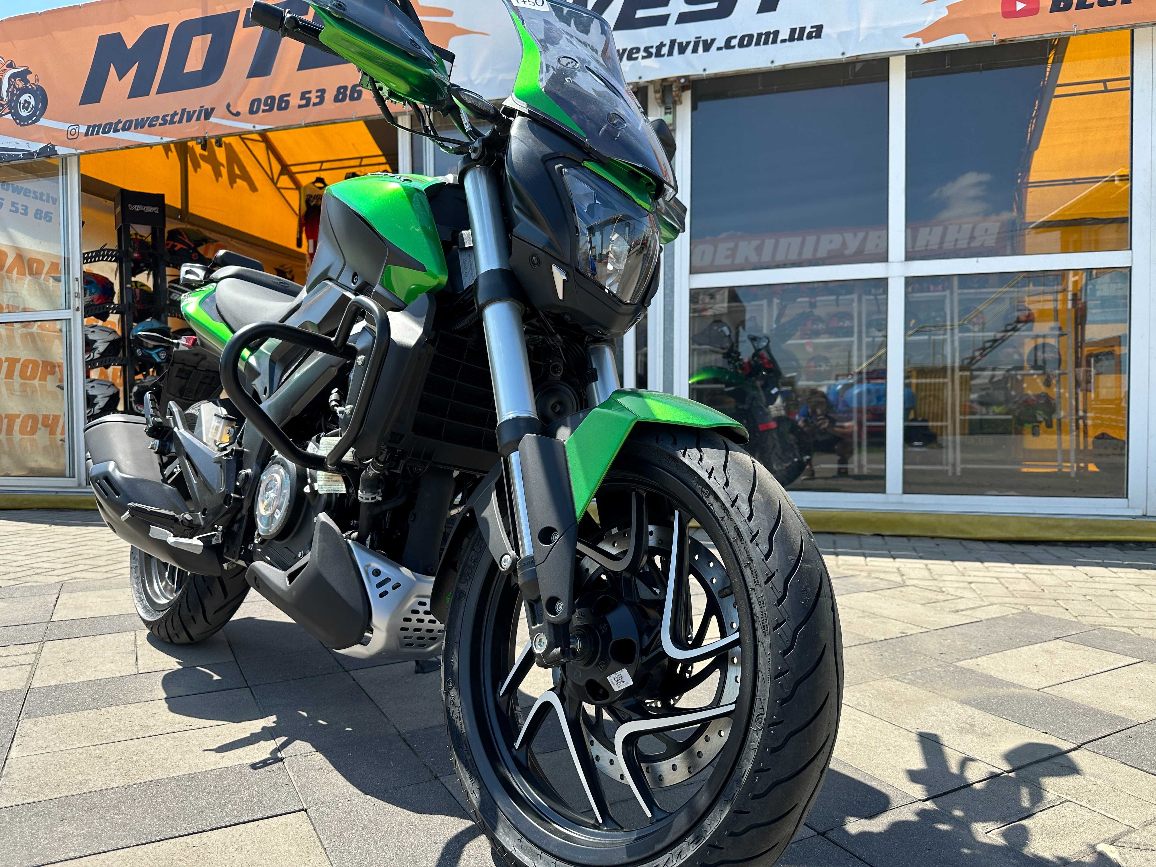 Мотоцикл BAJAJ DOMINAR 400 UG green   акційна ціна BALCK FRIDAY