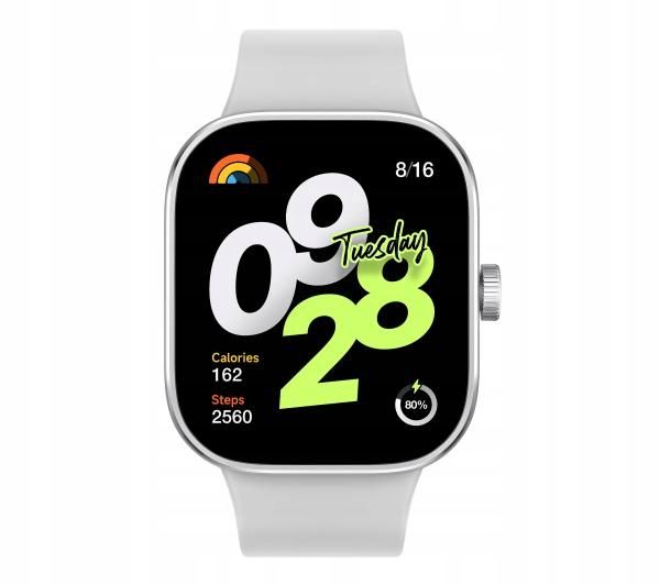 Smartwatch Xiaomi Redmi Watch 4 Gps 1,97" 41mm Amoled Srebrny